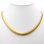 Lant Snake Placat cu Aur 18K, 8mm